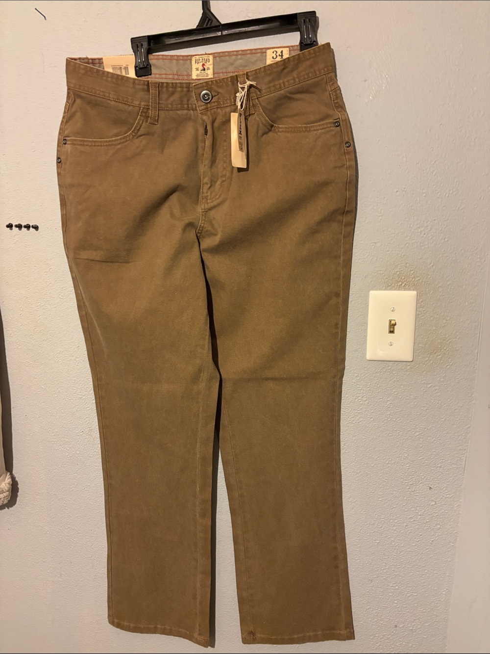 RedHead Men's Tan Relaxed Jeans